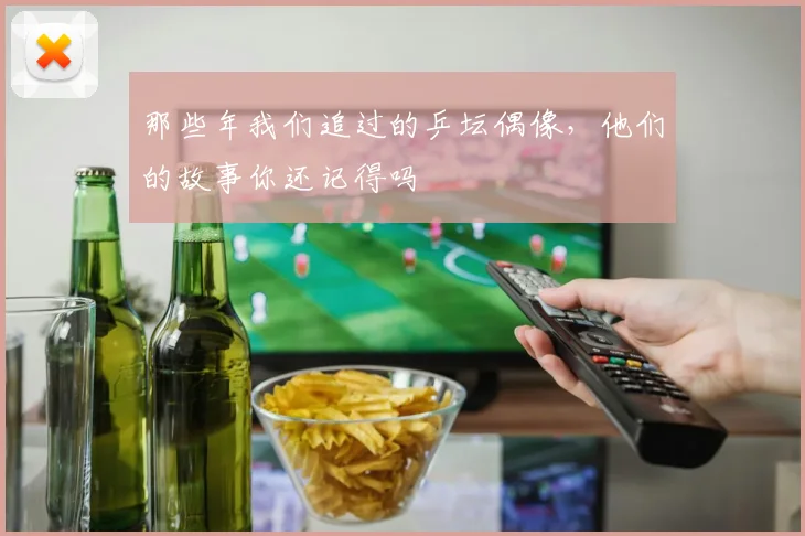 那些年我们追过的乒坛偶像，他们的故事你还记得吗